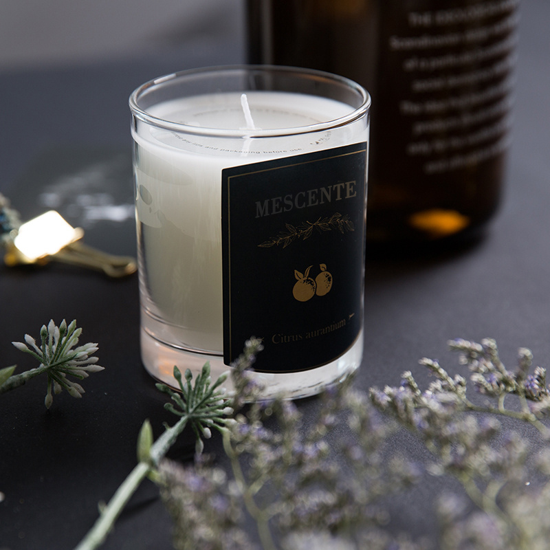 M&Scent Customized Dekorative Luxury Massage Private Label Duftende sojavokslys