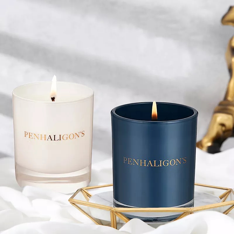 Engros Luksus Private Label Spirituel Healing Krystal Chakra Duftende Sojavoks Aromaterapi Duftlys