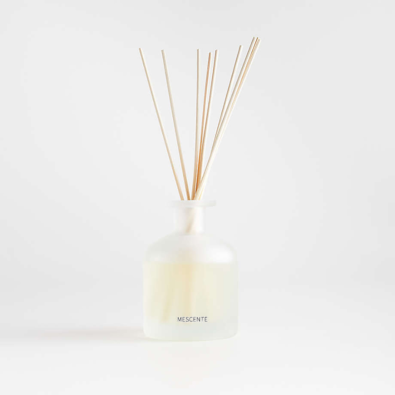 M&Scent luksus private label lilla farve aroma reed diffuser gavesæt med æske