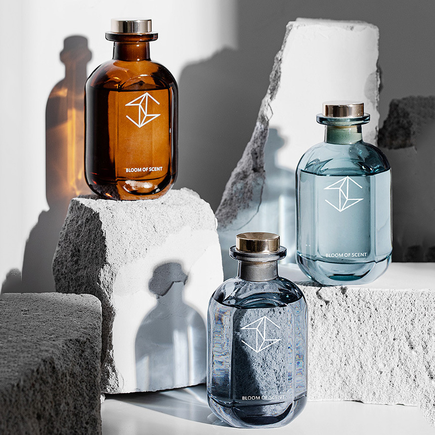 M&Scent 500 ml julekrystal reed diffuser gavesæt, hjemmerør diffuser