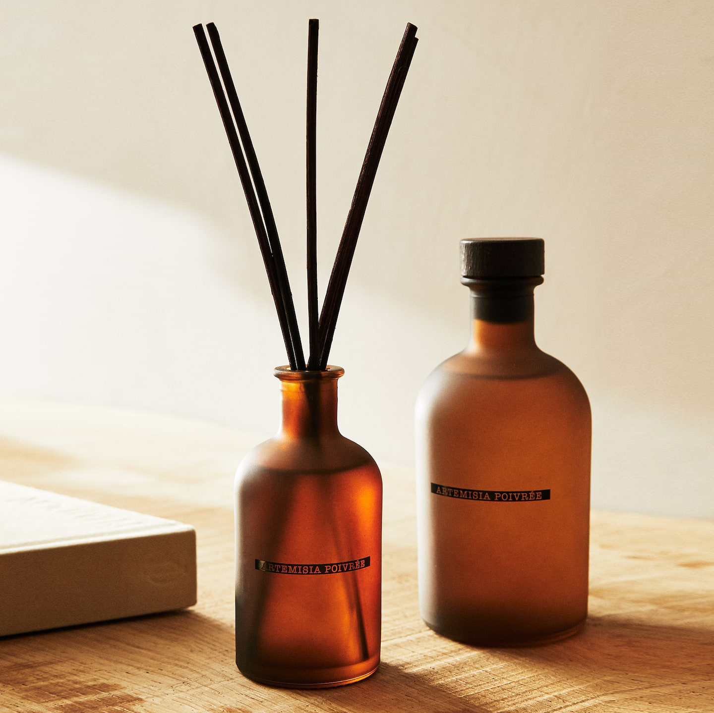 Luksus stor sort frostet flaske 50 ml 300 ml tørret blomster blomsteraroma æterisk olie Reed Diffuser Oil Set Bulk