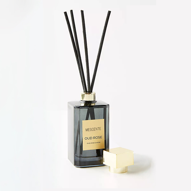 Travertin Dekorative Store Flasker Porcelæn Hvid Label Thailand Duft Reed Diffusers Beholder