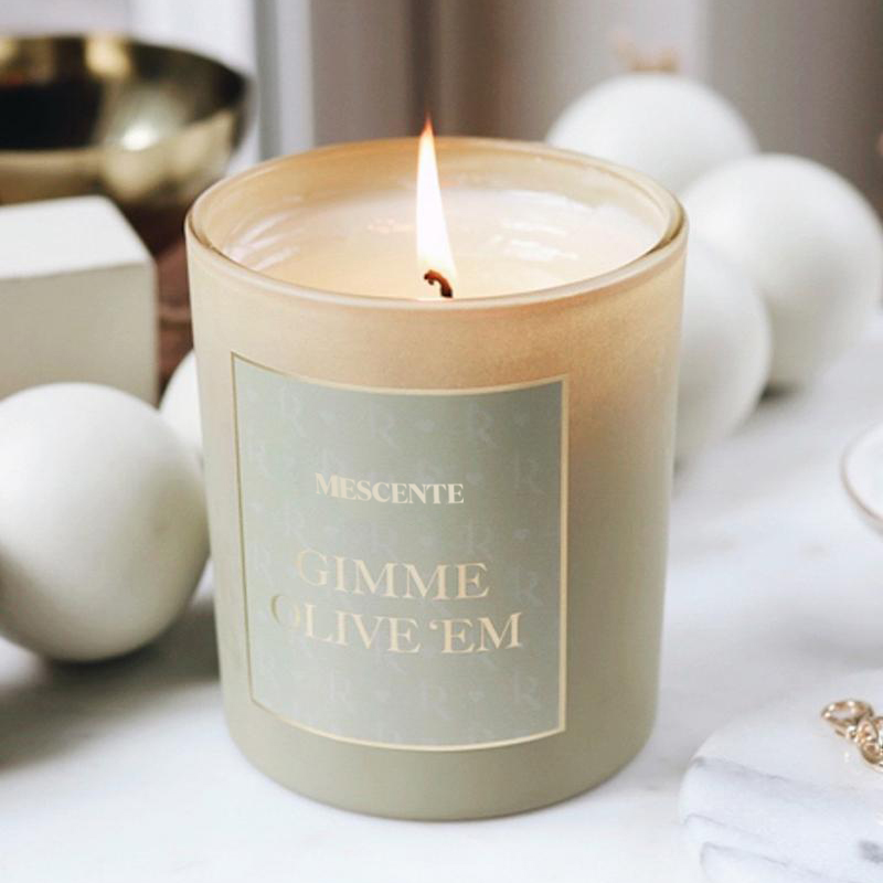M&Scent Engros Ny Luksus Custom Private Label Julekrystalkrukker Kerzen Duftsojalys Med Låg