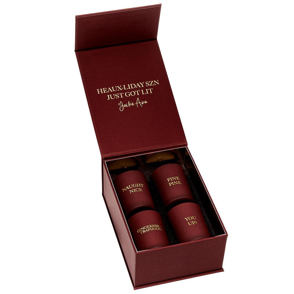 M&Scent luksus private label boligindretning aromaduftende stearinlys gavesæt på 4