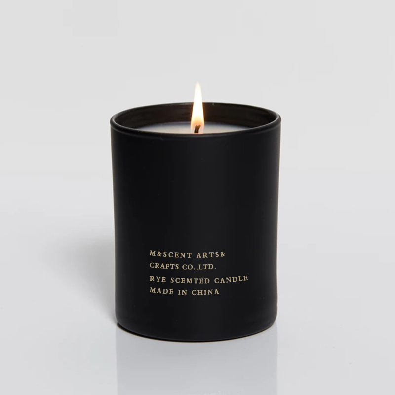 M&Scent Engros Billig Private Label Large White Wood Wick Aromaterapi Duftende æterisk olielys