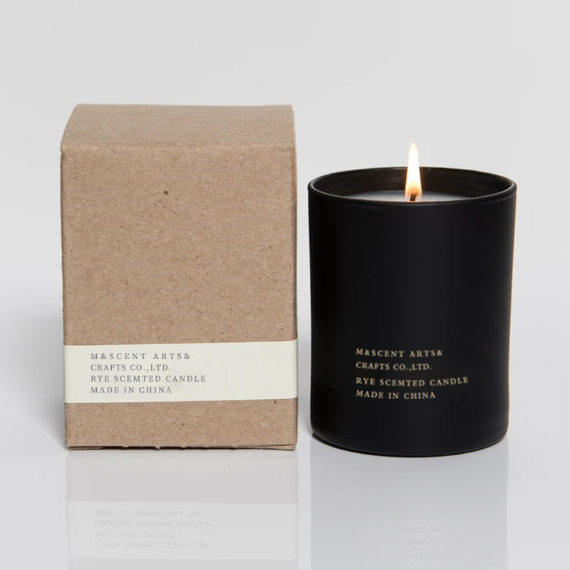 M&Scent Engros Billig Private Label Large White Wood Wick Aromaterapi Duftende æterisk olielys