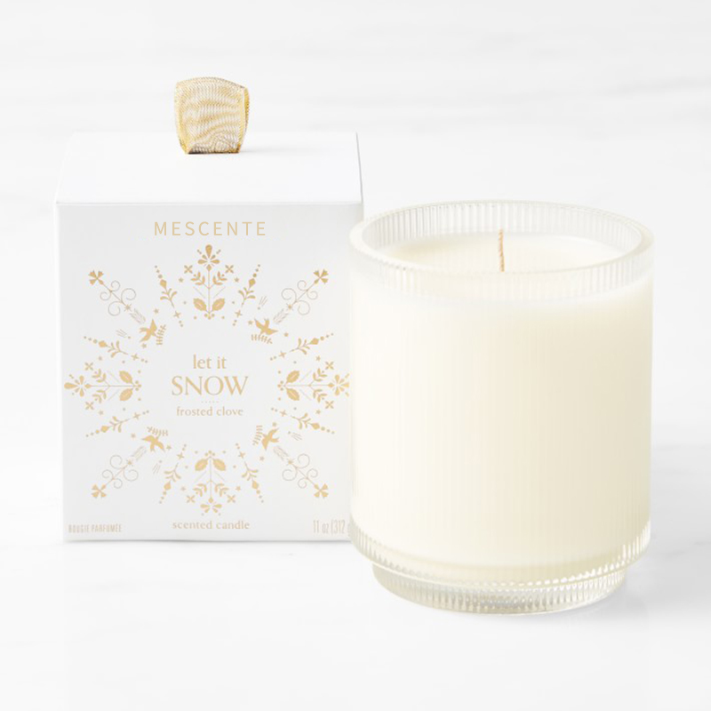 M&Scent Custom Made Logo Hjemmelavet Organic Clarity Duftende Sojalys Private Label i glaskrukke