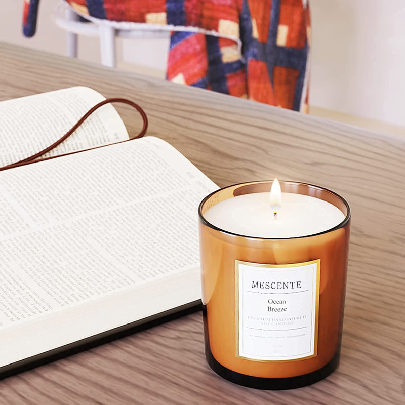 M&Scent Engros Bulk Ordre Luksus Custom Private Label Duftende sojavoks stearinlys gavesæt