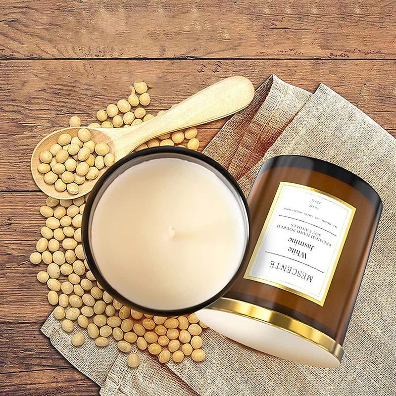 M&Scent Engros Bulk Ordre Luksus Custom Private Label Duftende sojavoks stearinlys gavesæt