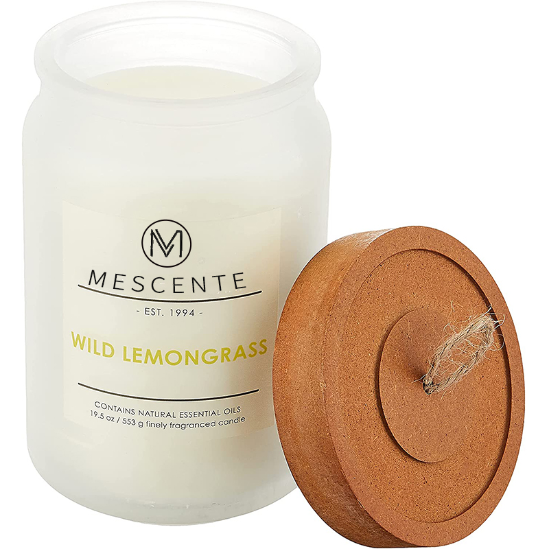M&Scent Engros Custom Private Label glasholdere Duftlys med krystaller i bulk