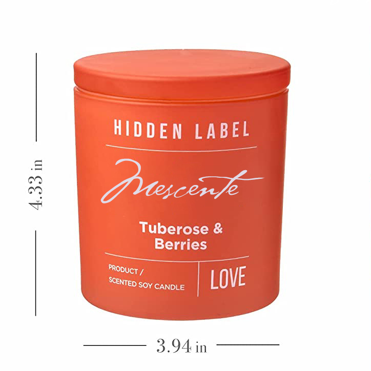 M&Scent Engros Luksus Private Label Sorte Krukker Duftende Sojavokslys Med Krystaller