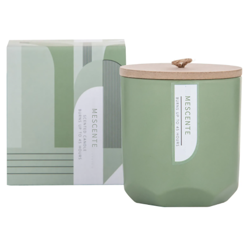 M&Scent Custom Luxury Skab din egen trævægeduftende sojalysproducent i glaskrukke