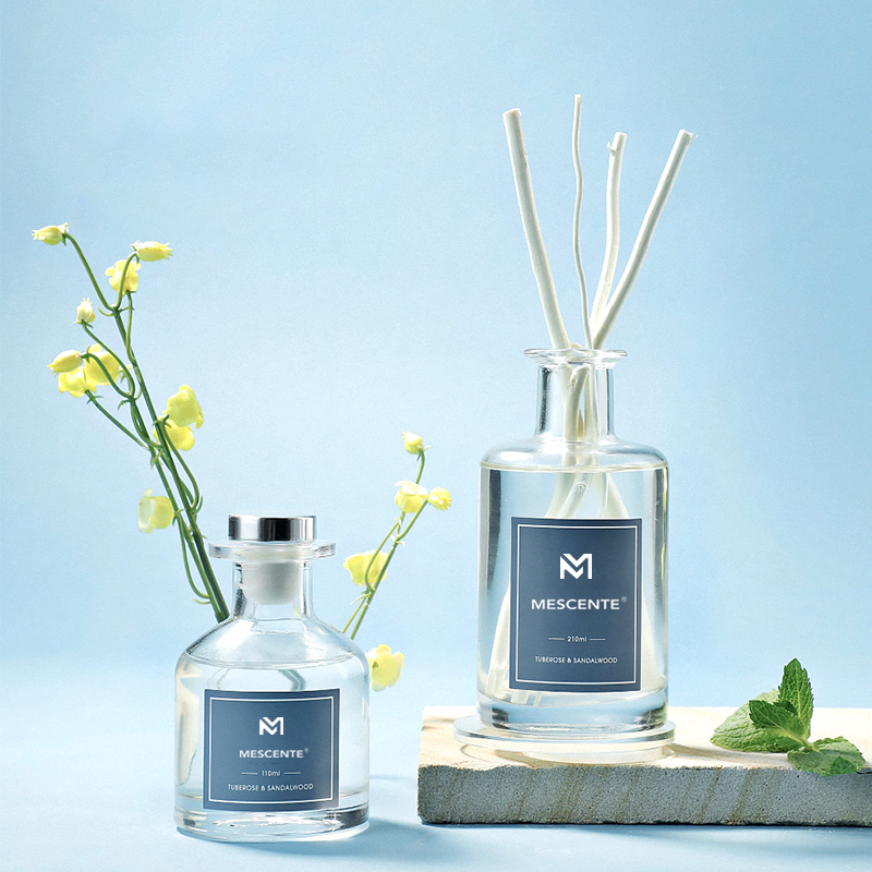 M&Scent Engros Luksus Glasflaske 2022 Ny Ankomst Seneste Design Reed Diffuser