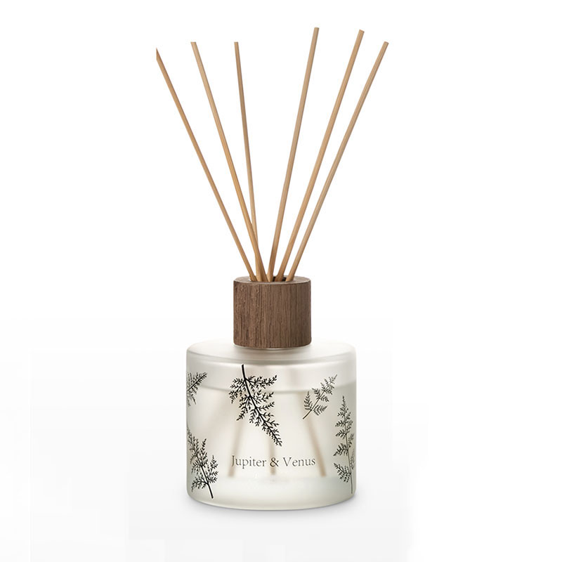 M&Scent Engros Luksus specialtilpasset dekorativt ravglas uden ild Unik gennemsigtig blomsteraroma sivspreder