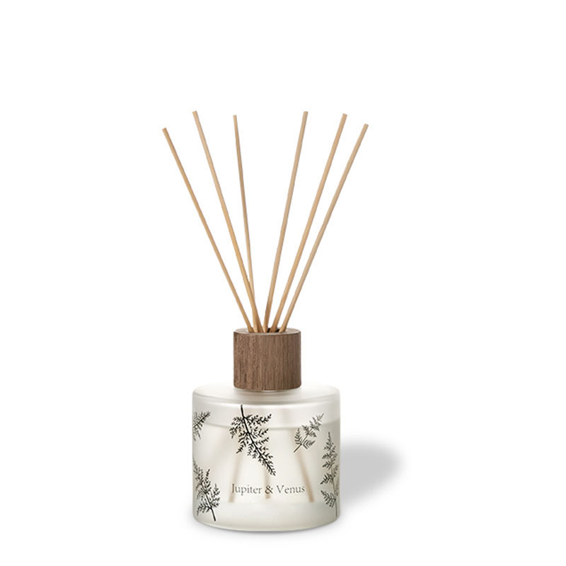 M&Scent Engros Luksus specialtilpasset dekorativt ravglas uden ild Unik gennemsigtig blomsteraroma sivspreder