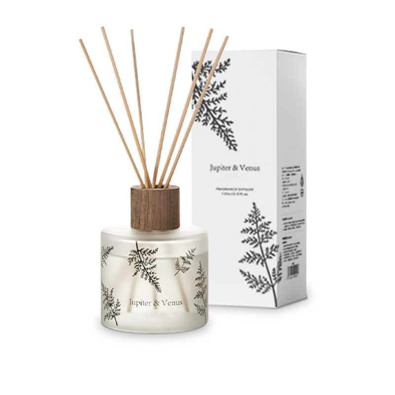 M&Scent Engros Luksus specialtilpasset dekorativt ravglas uden ild Unik gennemsigtig blomsteraroma sivspreder