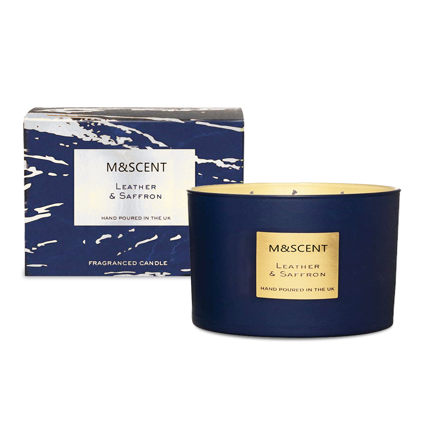 M&Scent engros dekorativ aromaterapi 3-væge duftende kokospalme stearinlys gavesæt