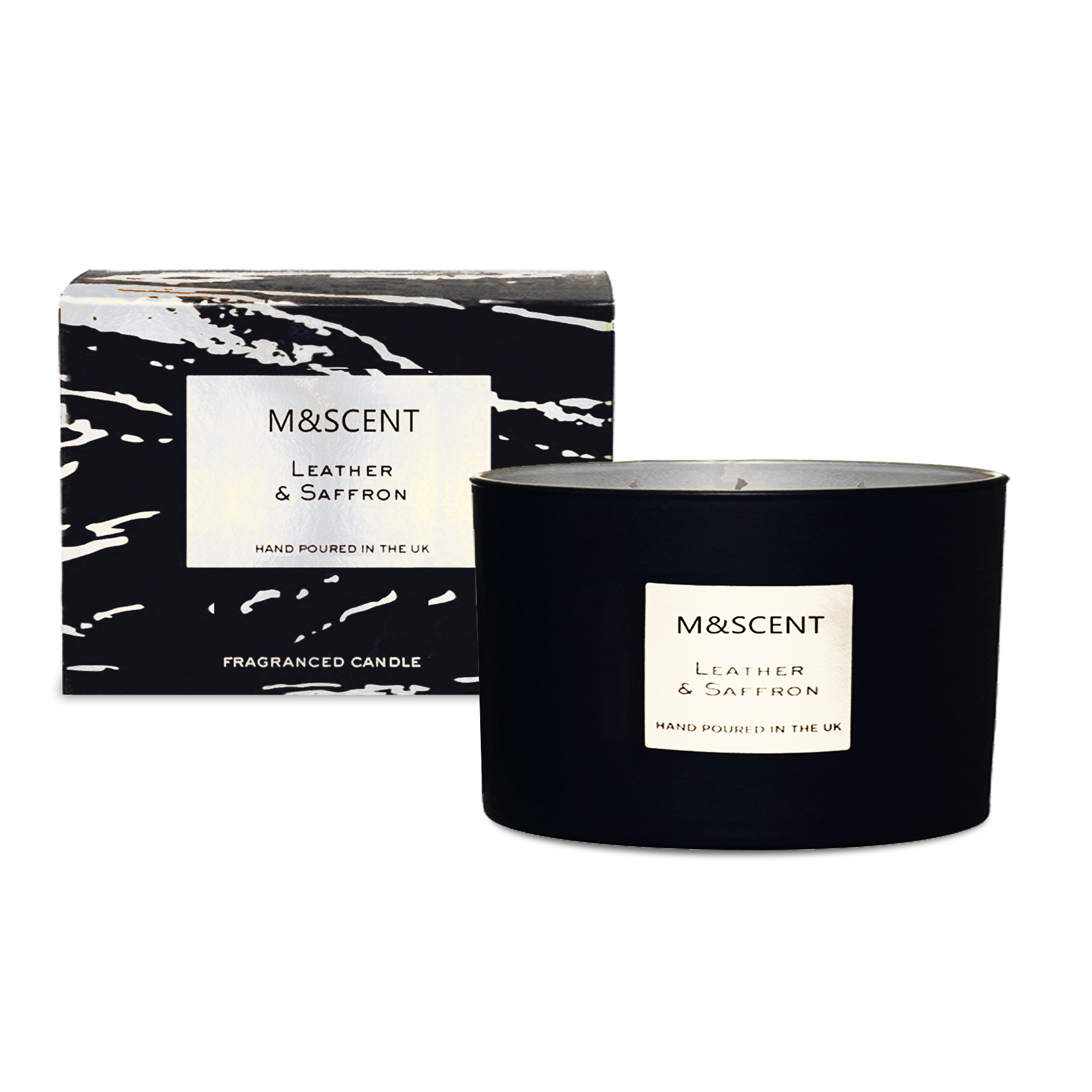 M&Scent engros dekorativ aromaterapi 3-væge duftende kokospalme stearinlys gavesæt