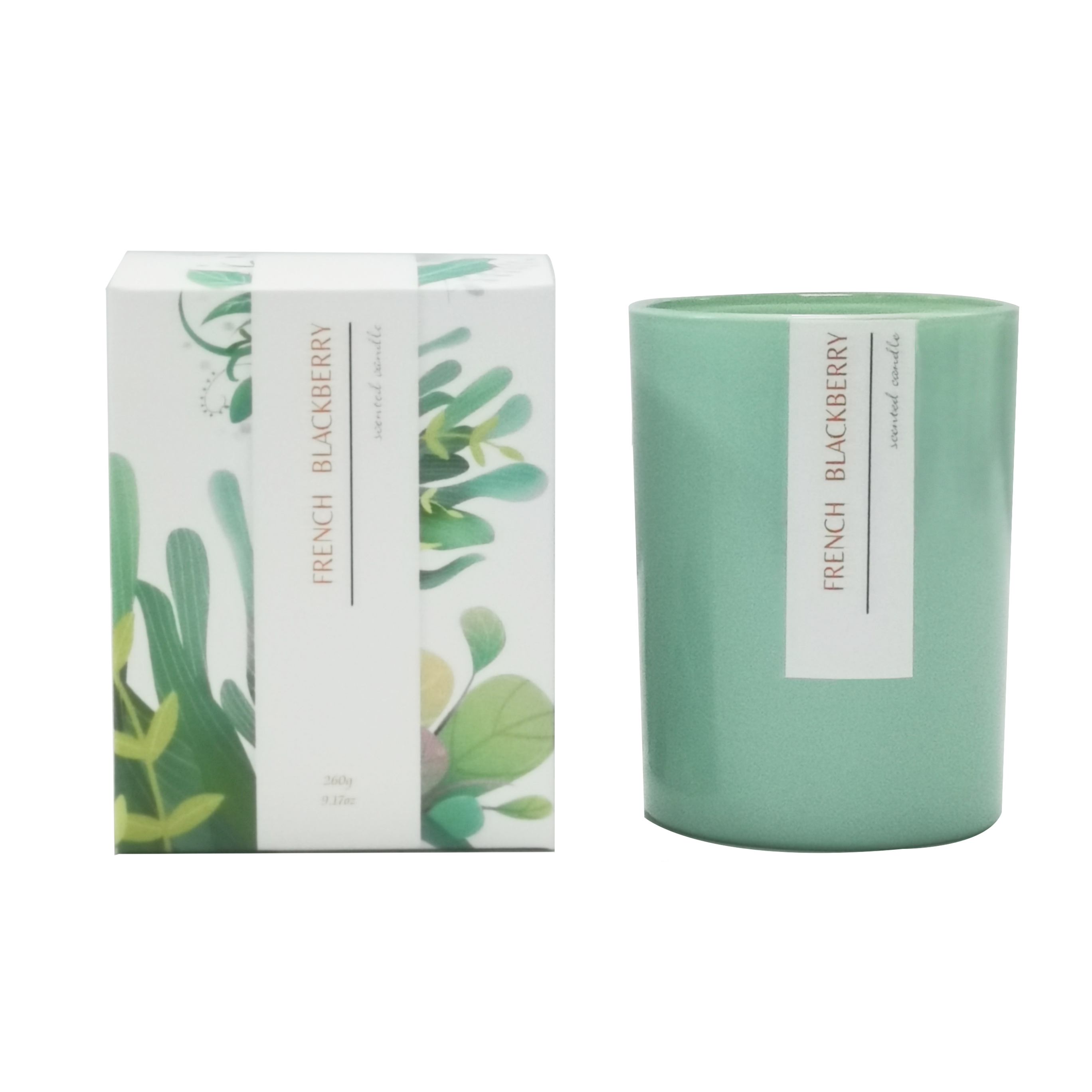 M&Scent brugerdefinerede private label kokos stearinlys varmere duft palmelys med logo