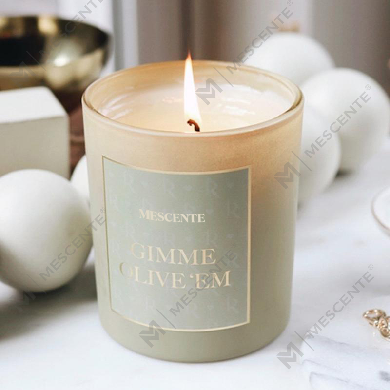 M&Scent Engros Ny Luksus Custom Private Label Julekrystalkrukker Kerzen Duftsojalys Med Låg