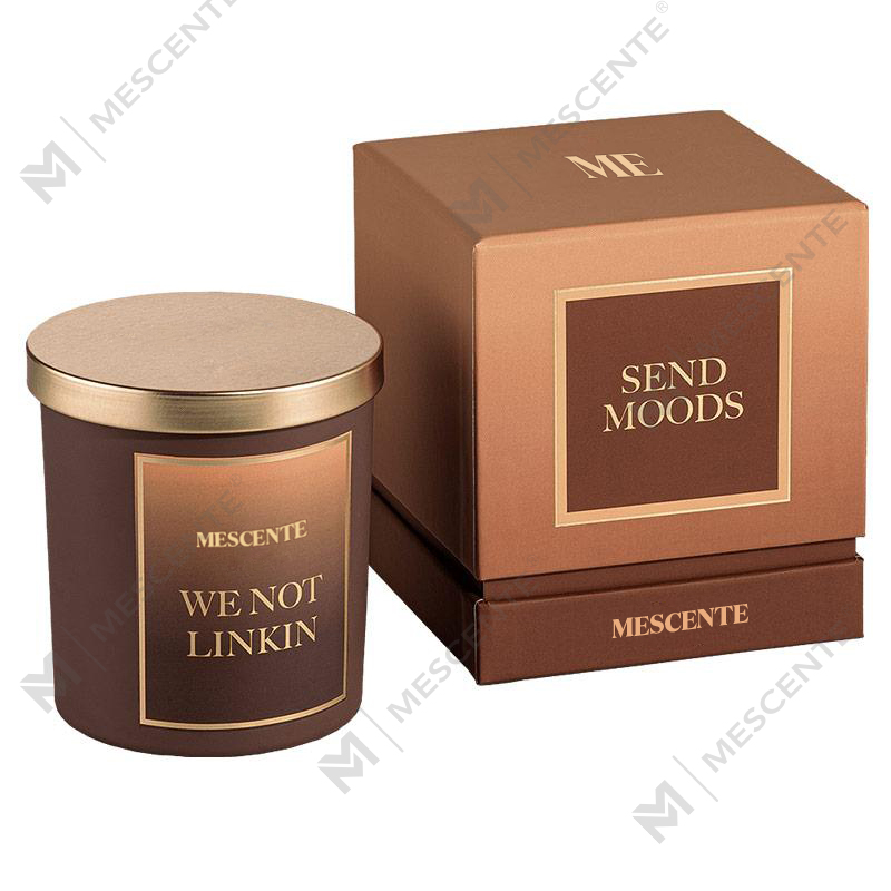 M&Scent Engros Ny Luksus Custom Private Label Julekrystalkrukker Kerzen Duftsojalys Med Låg