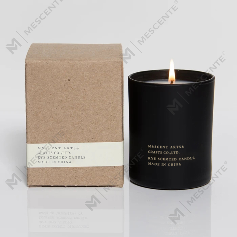M&Scent Engros Billig Private Label Large White Wood Wick Aromaterapi Duftende æterisk olielys