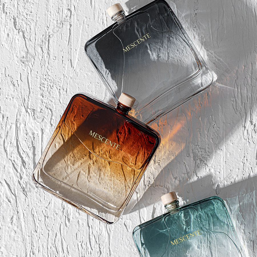 Brun 3 In One Nordic Heart Vanilje Reed Diffuser Hjem Duft Trekant Tyrkisk Børnesikker