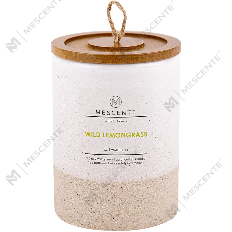 M&Scent Engros Custom Private Label glasholdere Duftlys med krystaller i bulk