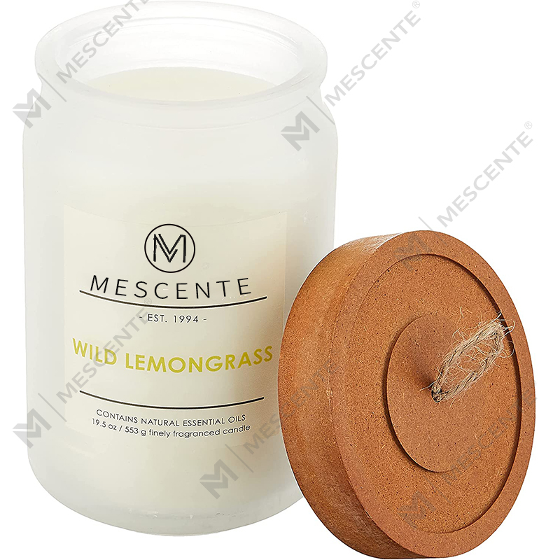 M&Scent Engros Custom Private Label glasholdere Duftlys med krystaller i bulk