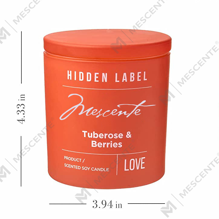 M&Scent Engros Luksus Private Label Sorte Krukker Duftende Sojavokslys Med Krystaller