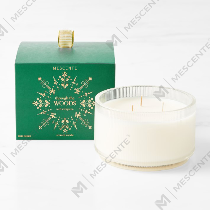 M&Scent Custom Made Logo Hjemmelavet Organic Clarity Duftende Sojalys Private Label i glaskrukke