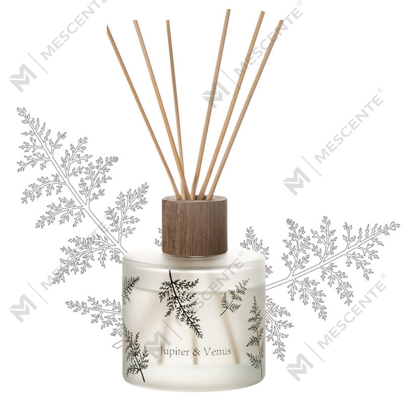 M&Scent Engros Luksus specialtilpasset dekorativt ravglas uden ild Unik gennemsigtig blomsteraroma sivspreder