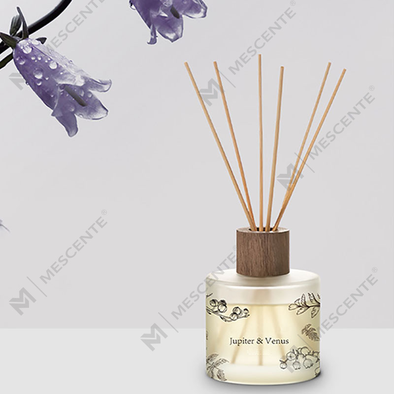 M&Scent Engros Luksus specialtilpasset dekorativt ravglas uden ild Unik gennemsigtig blomsteraroma sivspreder