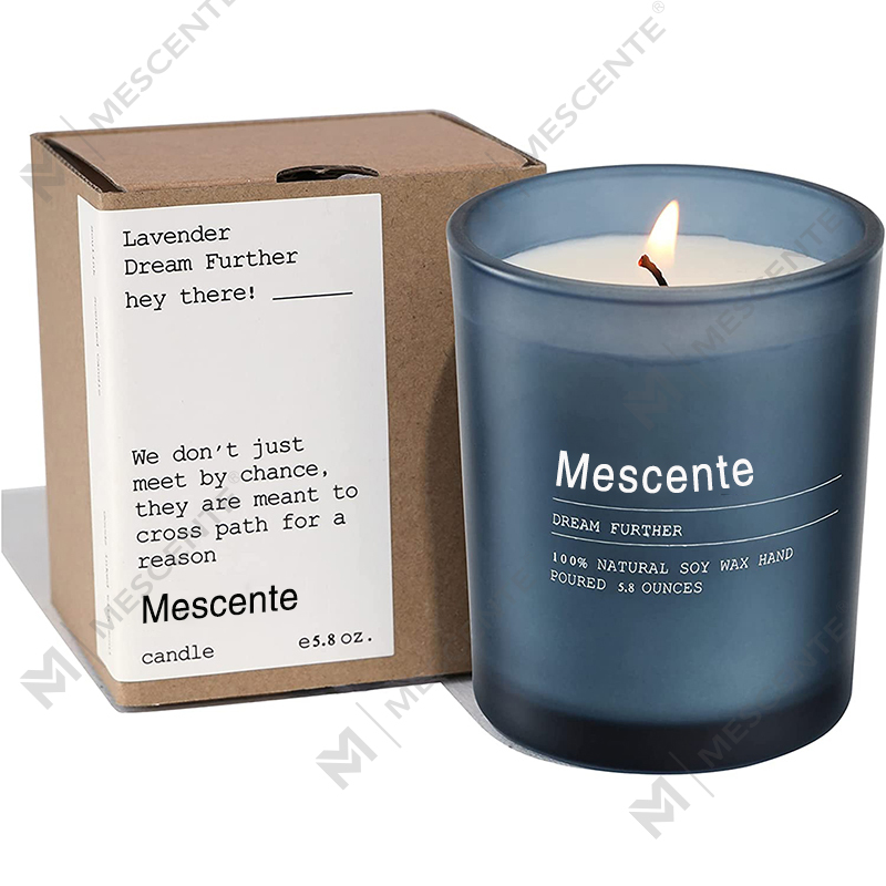 M&Scent brugerdefinerede bryllupsdekorationskrukke Jasmin og Ylang Ylang duftlys med etiketter i løs vægt