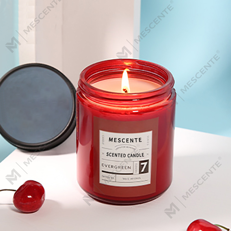 M&Scent brugerdefinerede private label luksus duftende sojavokslys med låg