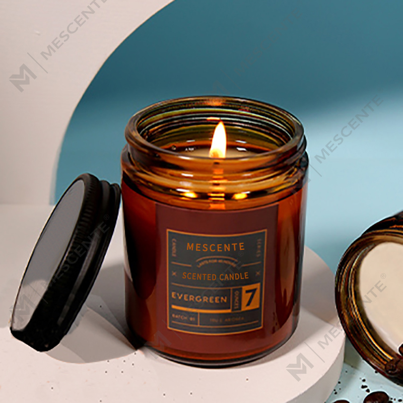 M&Scent brugerdefinerede private label luksus duftende sojavokslys med låg