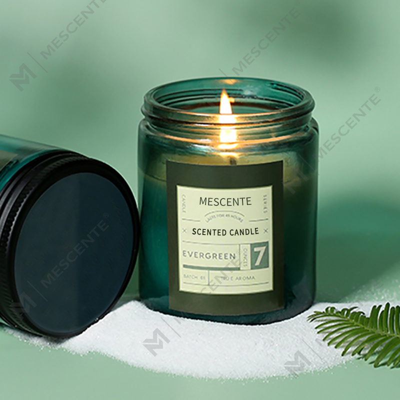 M&Scent brugerdefinerede private label luksus duftende sojavokslys med låg