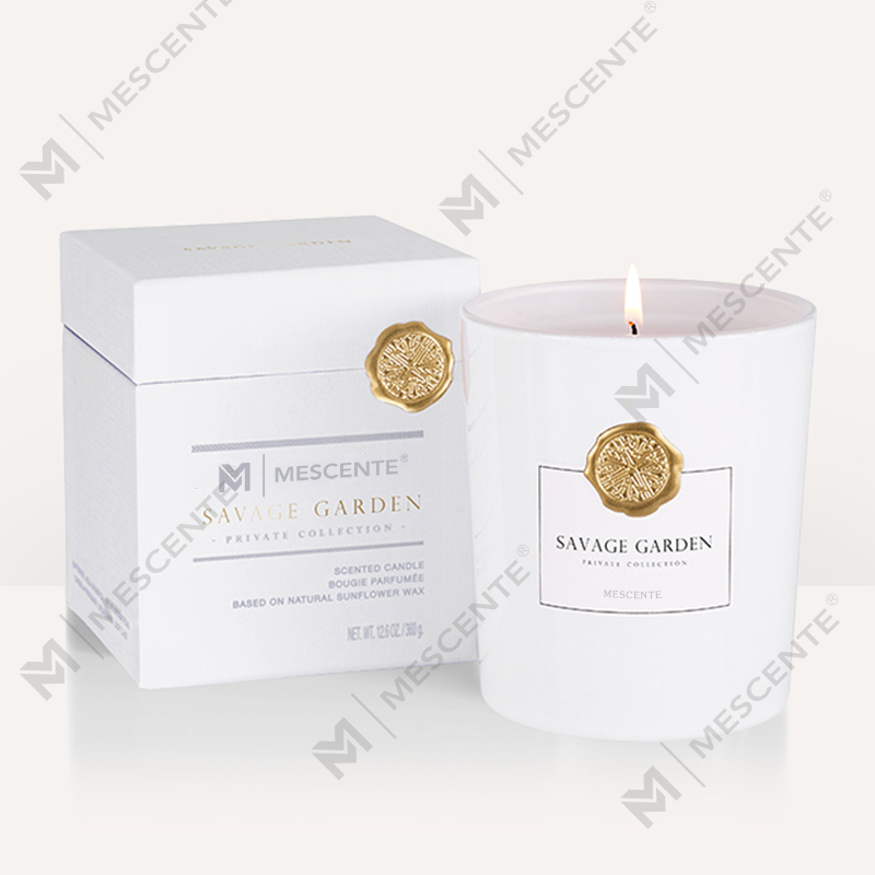 M&Scent luksuriøse private label dekorative glaskrukker duftende sojavokslys