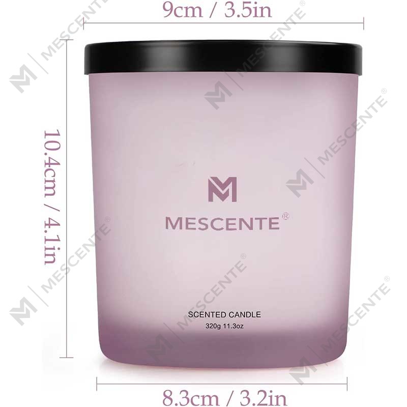 M&Scent Engros Custom Luksus Bedst sælgende Private Label Væge Lavendel Soja Voks Duftlys