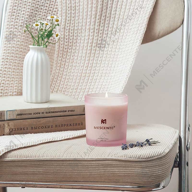 M&Scent Engros Custom Luksus Bedst sælgende Private Label Væge Lavendel Soja Voks Duftlys