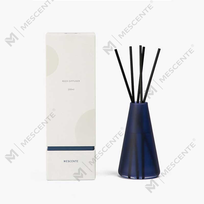 Engros OEM 200ml Luksus æske emballage Rattan Sticks Hjem Duft Aroma Reed Diffuser Gavesæt