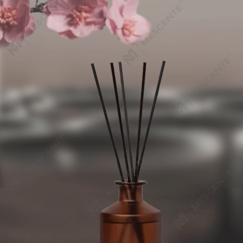 M&Scent Custom Luksus Frosted Glasflaske Hjem æterisk olie Reed Diffuser