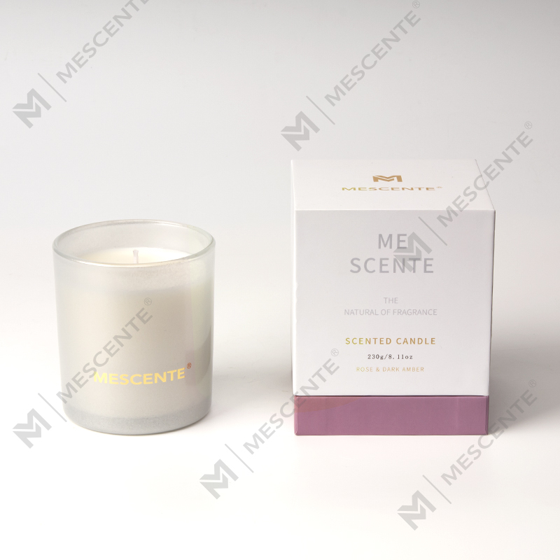 M&Scent Private Label Julens sorte stearinlyskrukker Aromaterapi Duftlys Dufte