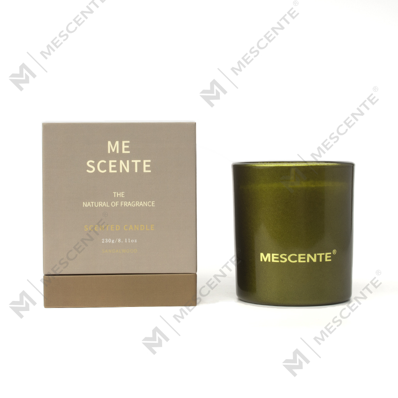 M&Scent Private Label Julens sorte stearinlyskrukker Aromaterapi Duftlys Dufte