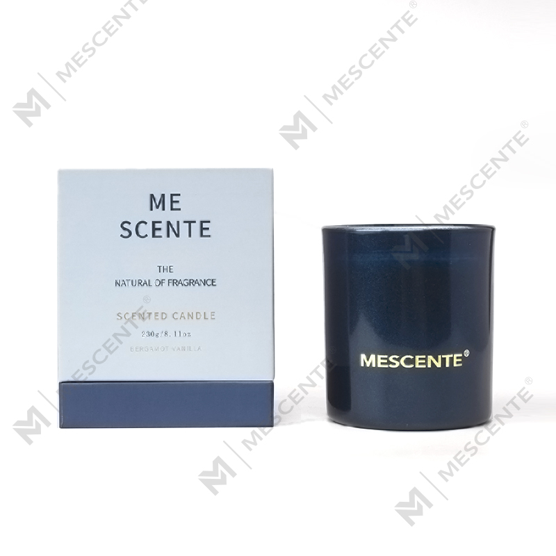 M&Scent Private Label Julens sorte stearinlyskrukker Aromaterapi Duftlys Dufte
