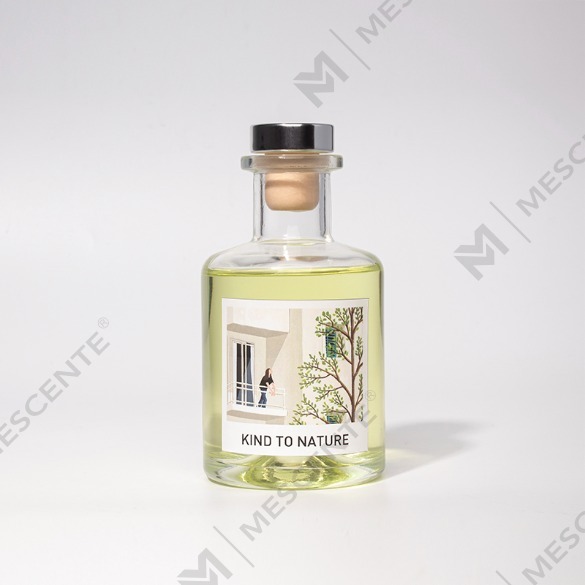 M&Scent Luxury 200 ml tilpasset hvid flaske træpinde rørspreder med æske