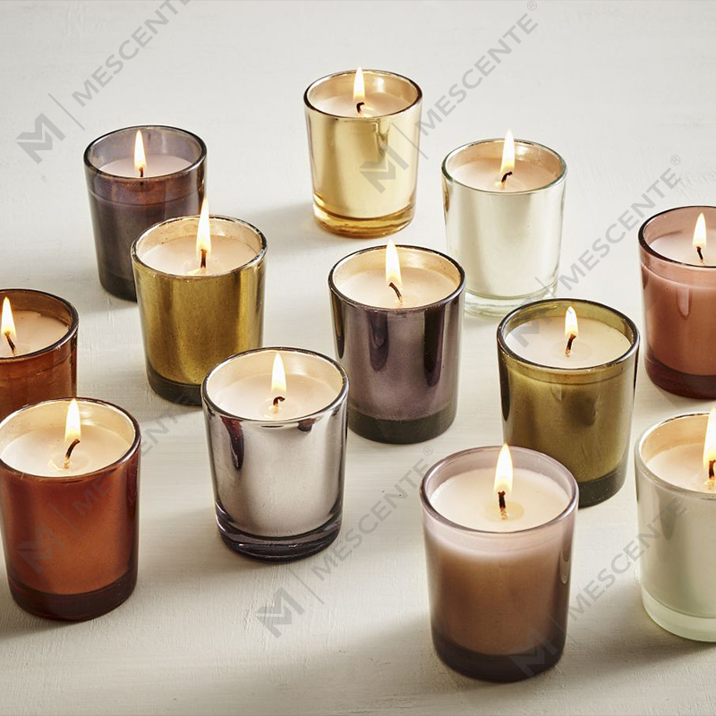 M&Scent Luxury Custom Jar Home Duft Juleduftende sojavokslys med låg
