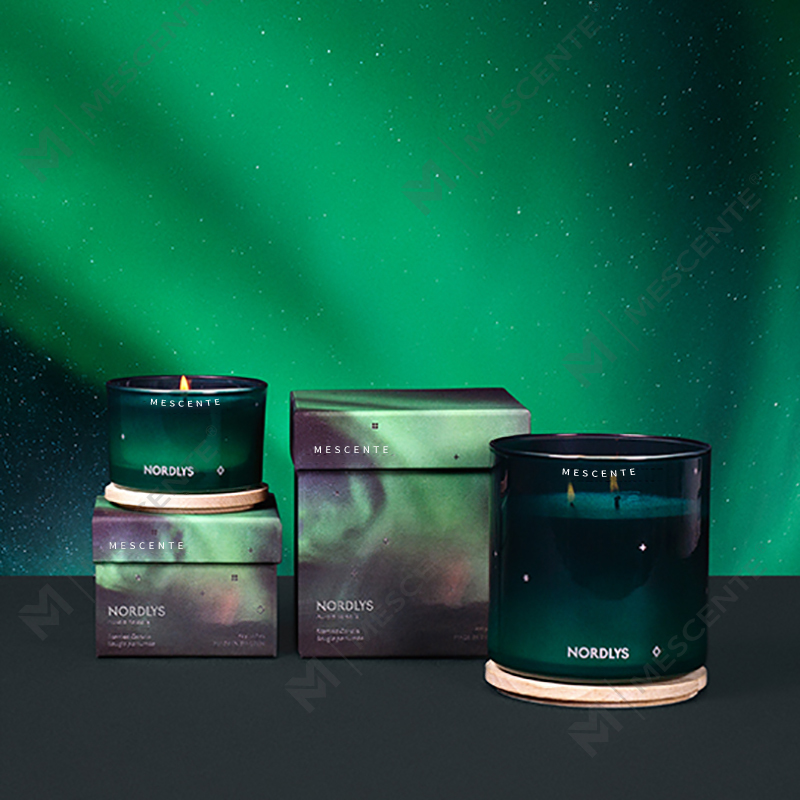 M&Scent luksus håndlavet juledekorative duftende sojavokslys med gaveæske