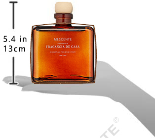 M&Scent Luxury Custom Large Rose Gold Glasflaske Blomst Private Label Liquid Reed Diffuser med gaveæske