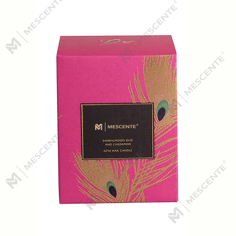 Private Label Personalized Black Wood Wick stearinlys duftende luksus med krystaller